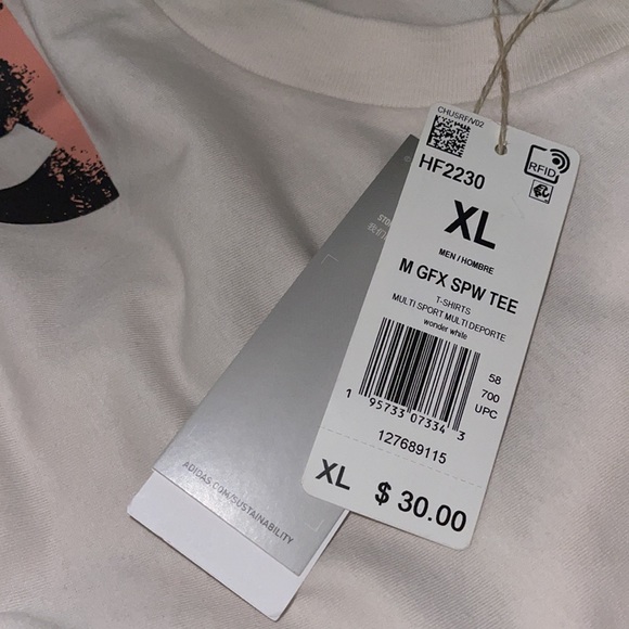 Mens Adidas T-Shirt - Picture 5 of 5